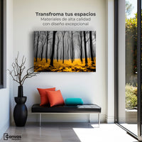 Cuadros Decorativos Canvas Revolution | Amarillo Natural | Montaje1