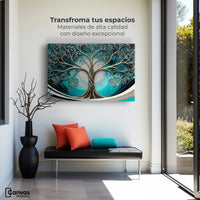 Cuadros Decorativos Canvas Revolution | Arbol Eterno Vivo | Montaje1