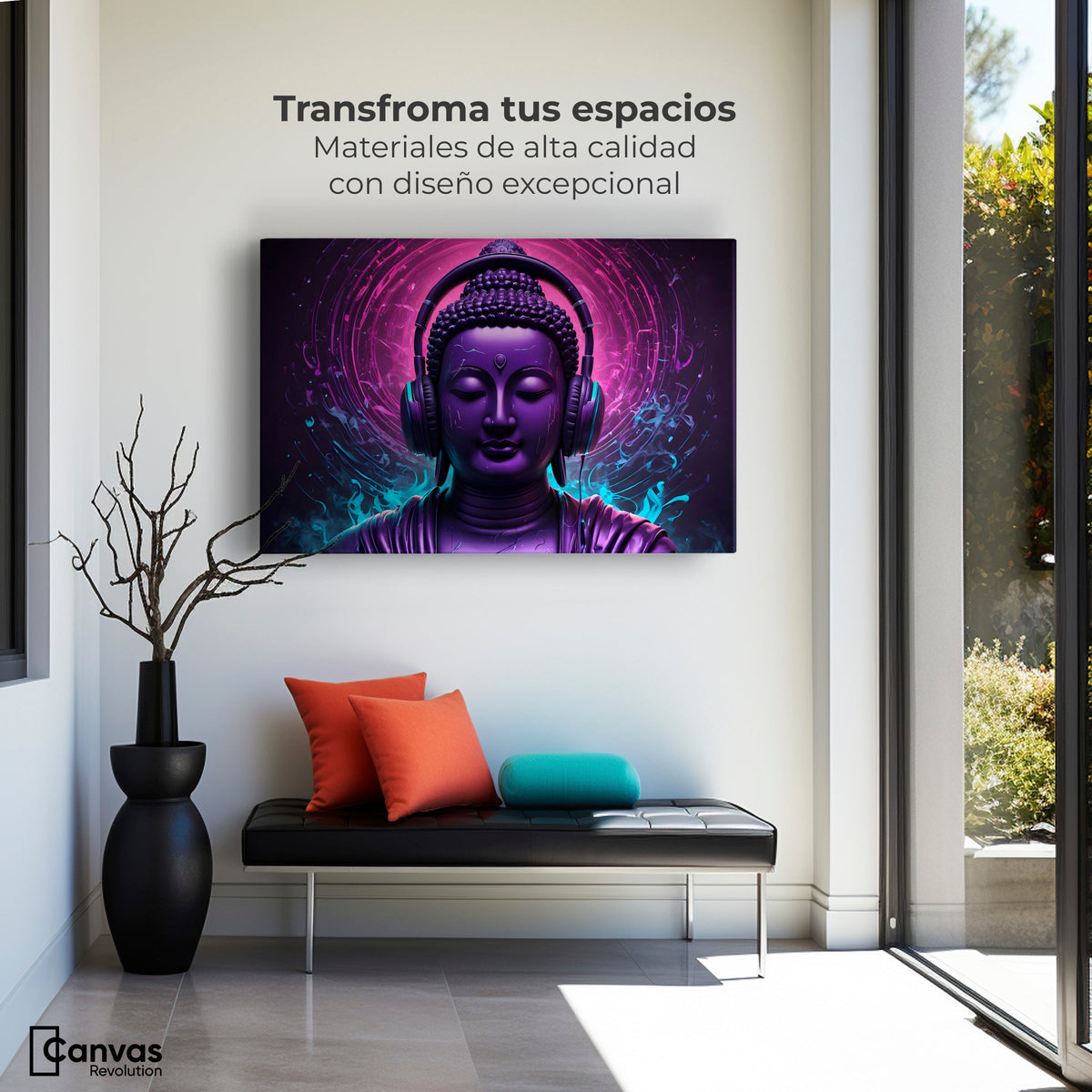 Cuadros Decorativos Canvas Revolution | Armonia Digital | Montaje1