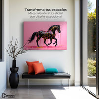 Cuadros Decorativos Canvas Revolution | Arte Equino Moderno | Montaje1