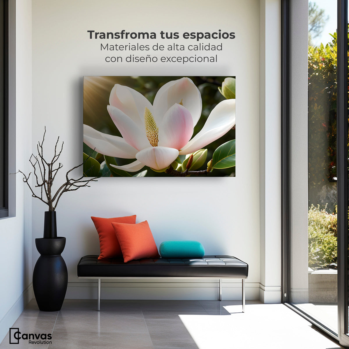 Cuadros Decorativos Canvas Revolution | Canto De Magnolia | Montaje1