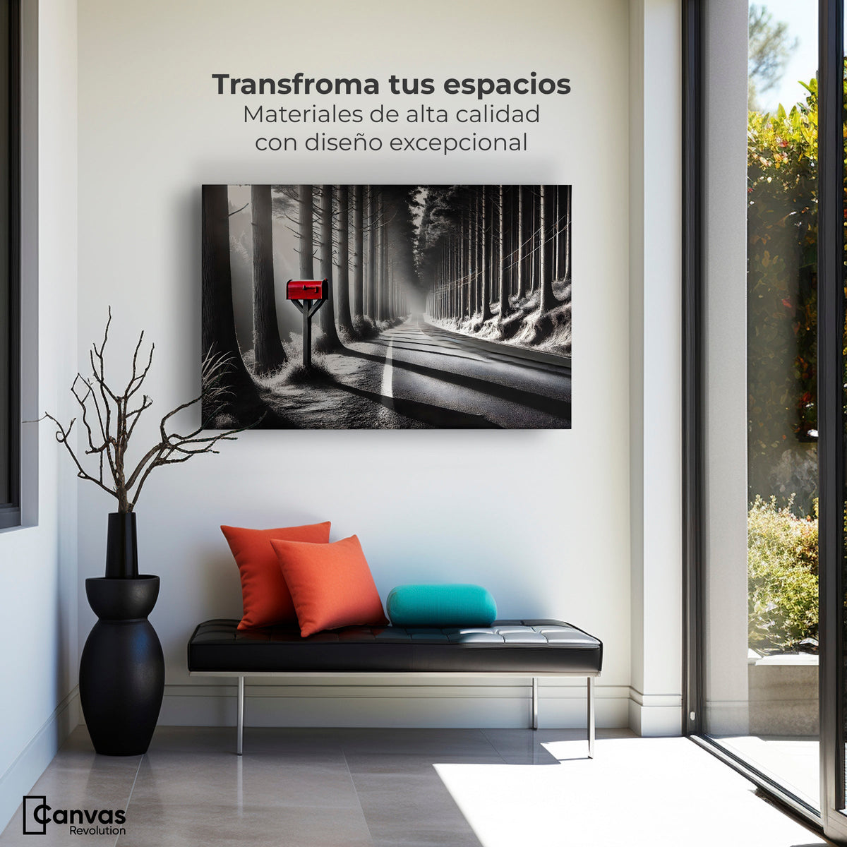 Cuadros Decorativos Canvas Revolution | Carta Al Viento | Montaje1