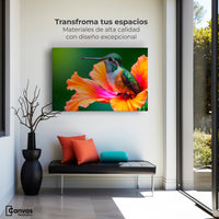 Cuadros Decorativos Canvas Revolution | Colibri Serenidad | Montaje1