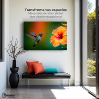 Cuadros Decorativos Canvas Revolution | Colibri Simpleza | Montaje1