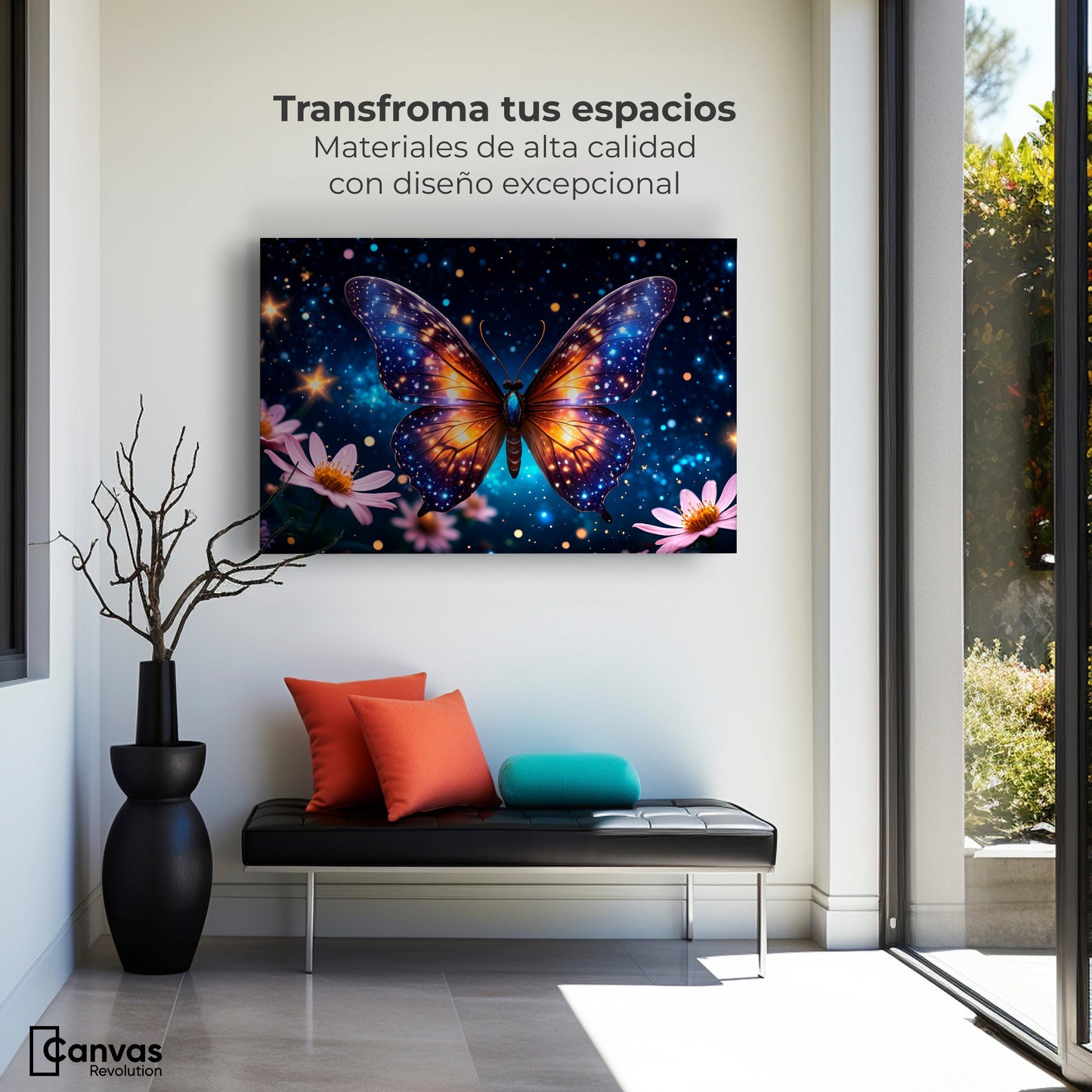 Cuadros Decorativos Canvas Revolution | Danza Brillante | Montaje1