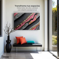 Cuadros Decorativos Canvas Revolution | Elegancia Marmol | Montaje1