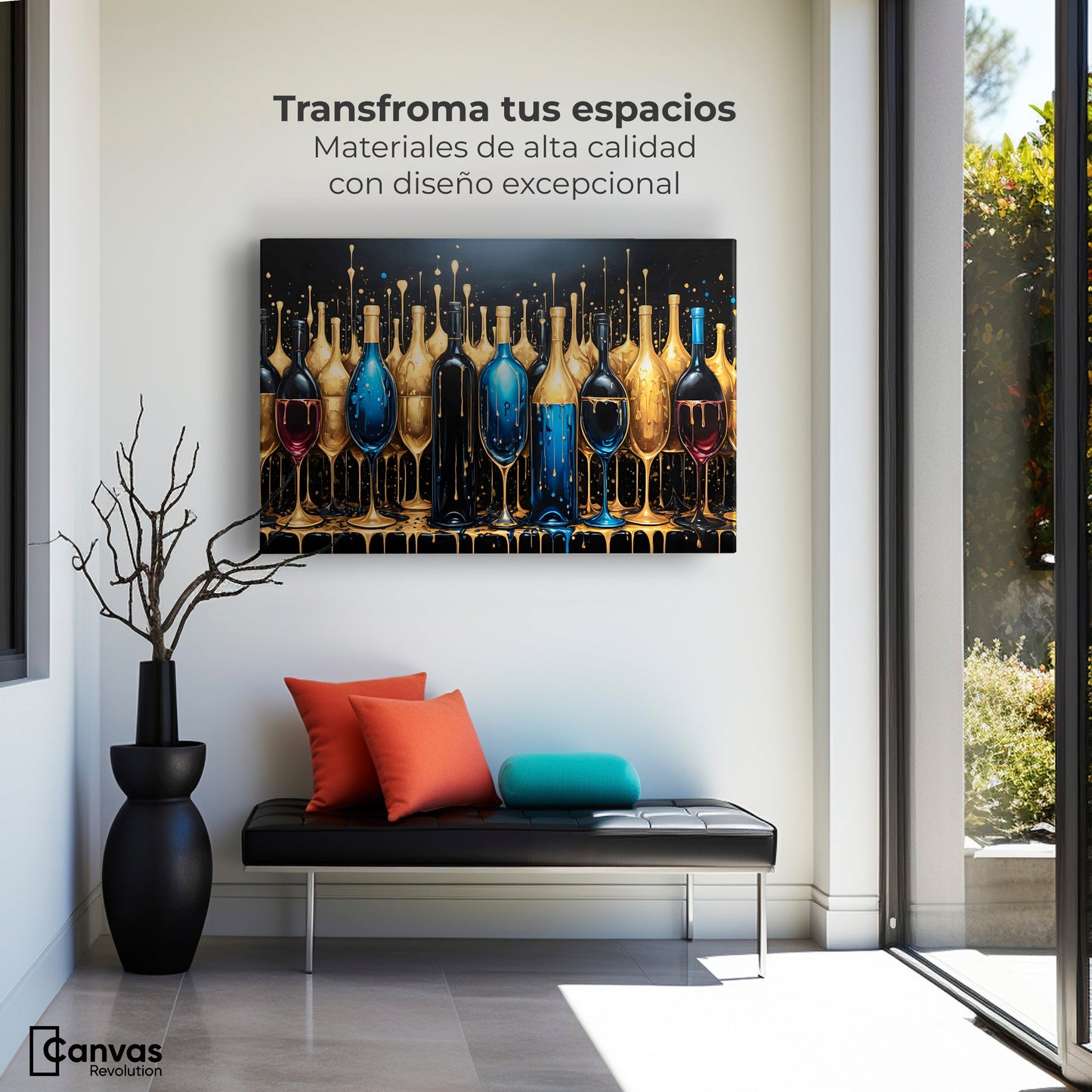 Cuadros Decorativos Canvas Revolution | Elixir Celestial | Montaje1