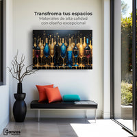 Cuadros Decorativos Canvas Revolution | Elixir Celestial | Montaje1