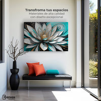 Cuadros Decorativos Canvas Revolution | Esencia De Loto | Montaje1