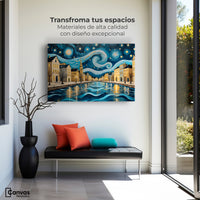 Cuadros Decorativos Canvas Revolution | Esencia Estrellada | Montaje1