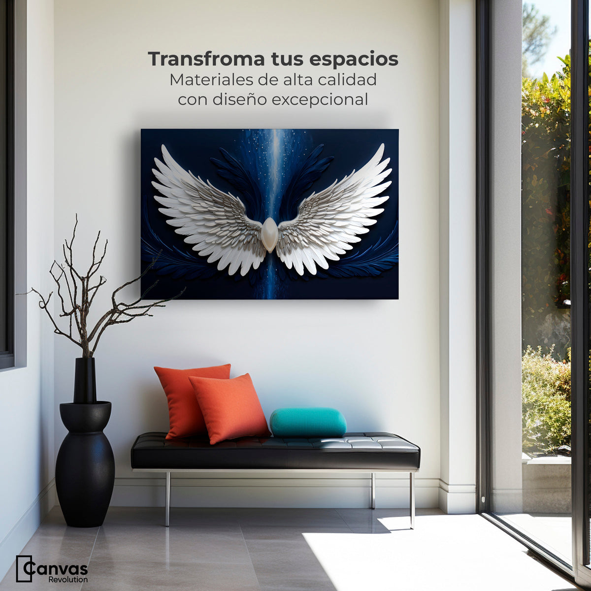 Cuadros Decorativos Canvas Revolution | Espiritu De Vuelo | Montaje1