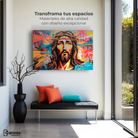 Cuadros Decorativos Canvas Revolution | Grafiti Sagrado | Montaje1