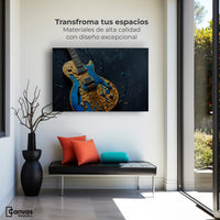 Cuadros Decorativos Canvas Revolution | Guitarra Celestial | Montaje1