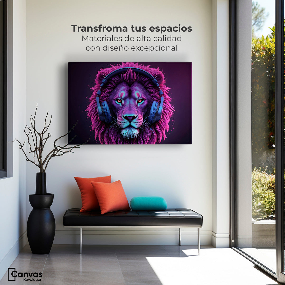 Cuadros Decorativos Canvas Revolution | Leon Electronico | Montaje1