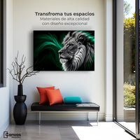 Cuadros Decorativos Canvas Revolution | Leon Radiante | Montaje1