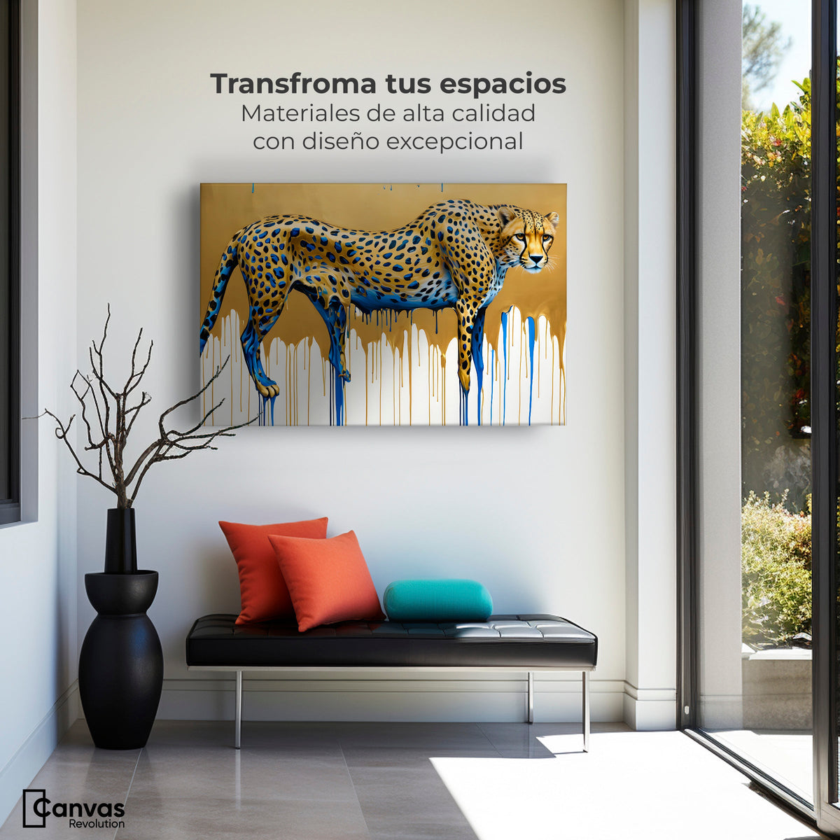 Cuadros Decorativos Canvas Revolution | Majestad Derretida | Montaje1