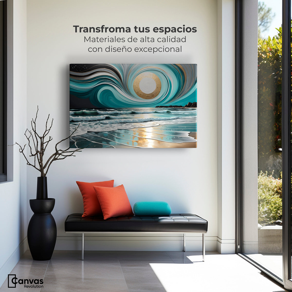 Cuadros Decorativos Canvas Revolution | Mar Y Cielo Unido | Montaje1