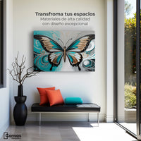 Cuadros Decorativos Canvas Revolution | Mariposa En Calma | Montaje1