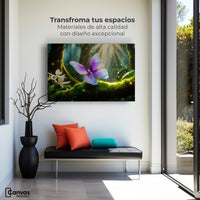 Cuadros Decorativos Canvas Revolution | Mariposa Silvestre | Montaje1