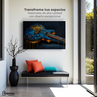 Cuadros Decorativos Canvas Revolution | Melodia Pintada | Montaje1