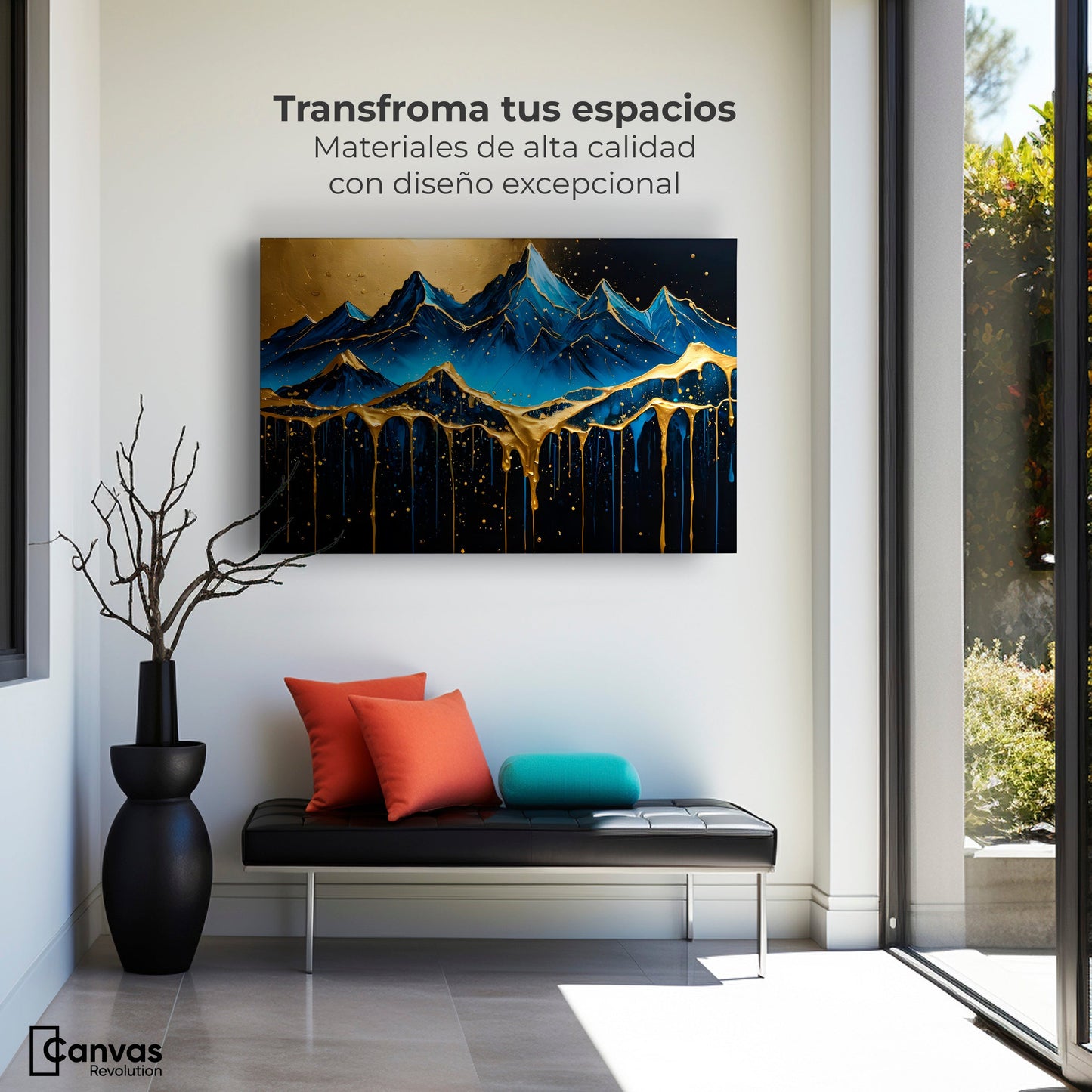 Cuadros Decorativos Canvas Revolution | Montana Celestial | Montaje1