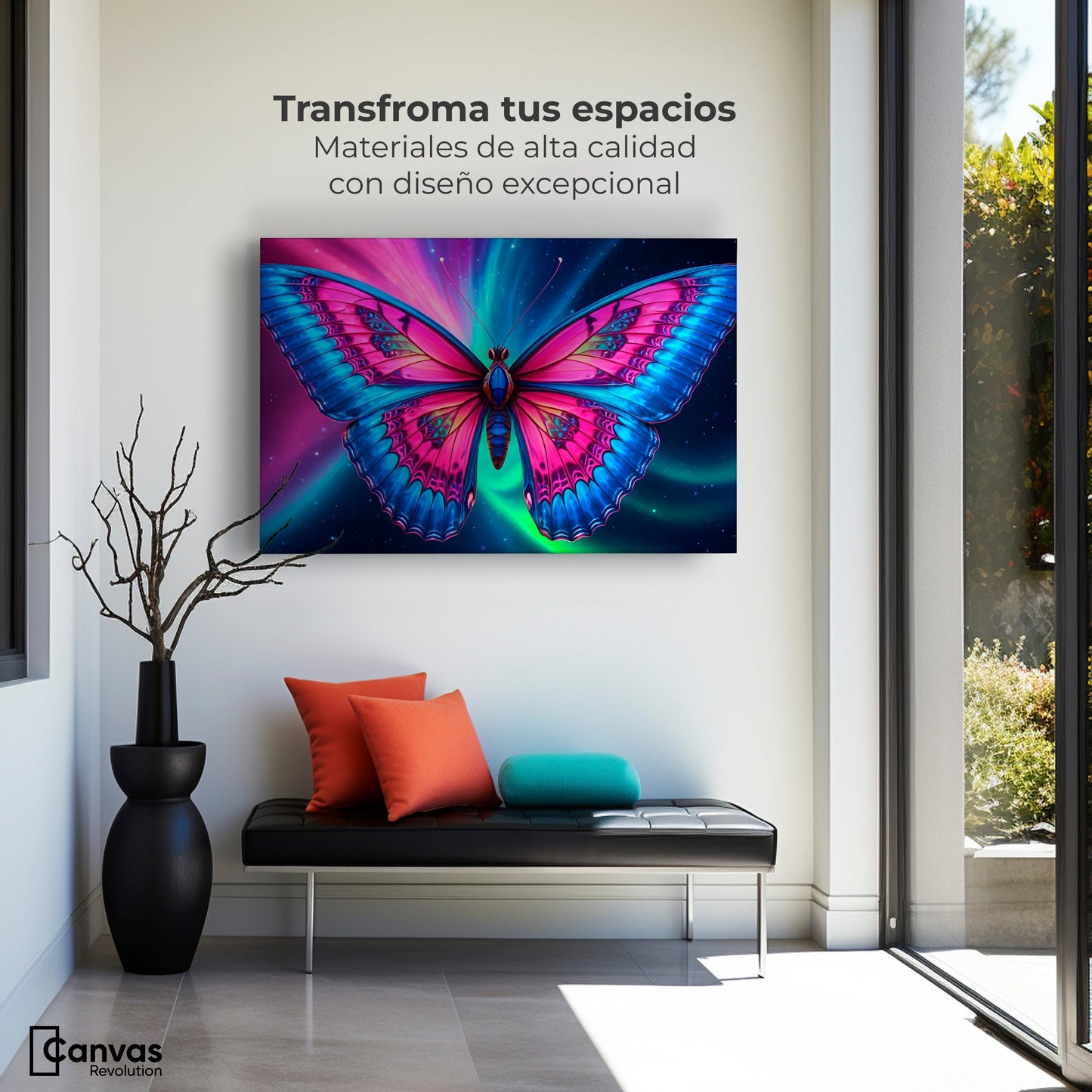 Cuadros Decorativos Canvas Revolution | Nebulosa Radiante | Montaje1