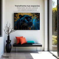 Cuadros Decorativos Canvas Revolution | Pantera Celestial | Montaje1