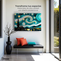 Cuadros Decorativos Canvas Revolution | Paz Estrellada | Montaje1