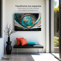 Cuadros Decorativos Canvas Revolution | Planeta En Calma | Montaje1
