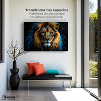 Cuadros Decorativos Canvas Revolution | Rey Majestuosidad | Montaje1