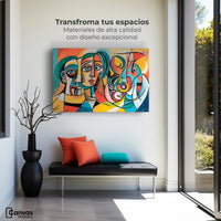 Cuadros Decorativos Canvas Revolution | Rostros Modernos | Montaje1