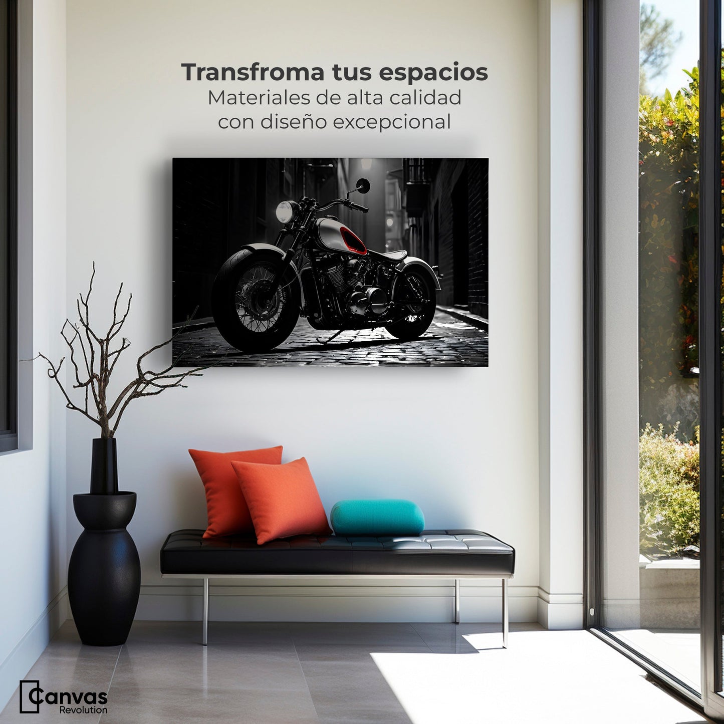 Cuadros Decorativos Canvas Revolution | Ruedas Clasicas | Montaje1