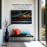 Cuadros Decorativos Canvas Revolution | Sinfonia Cromatica | Montaje1
