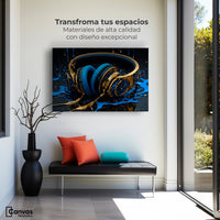 Cuadros Decorativos Canvas Revolution | Sinfonia Liquida | Montaje1