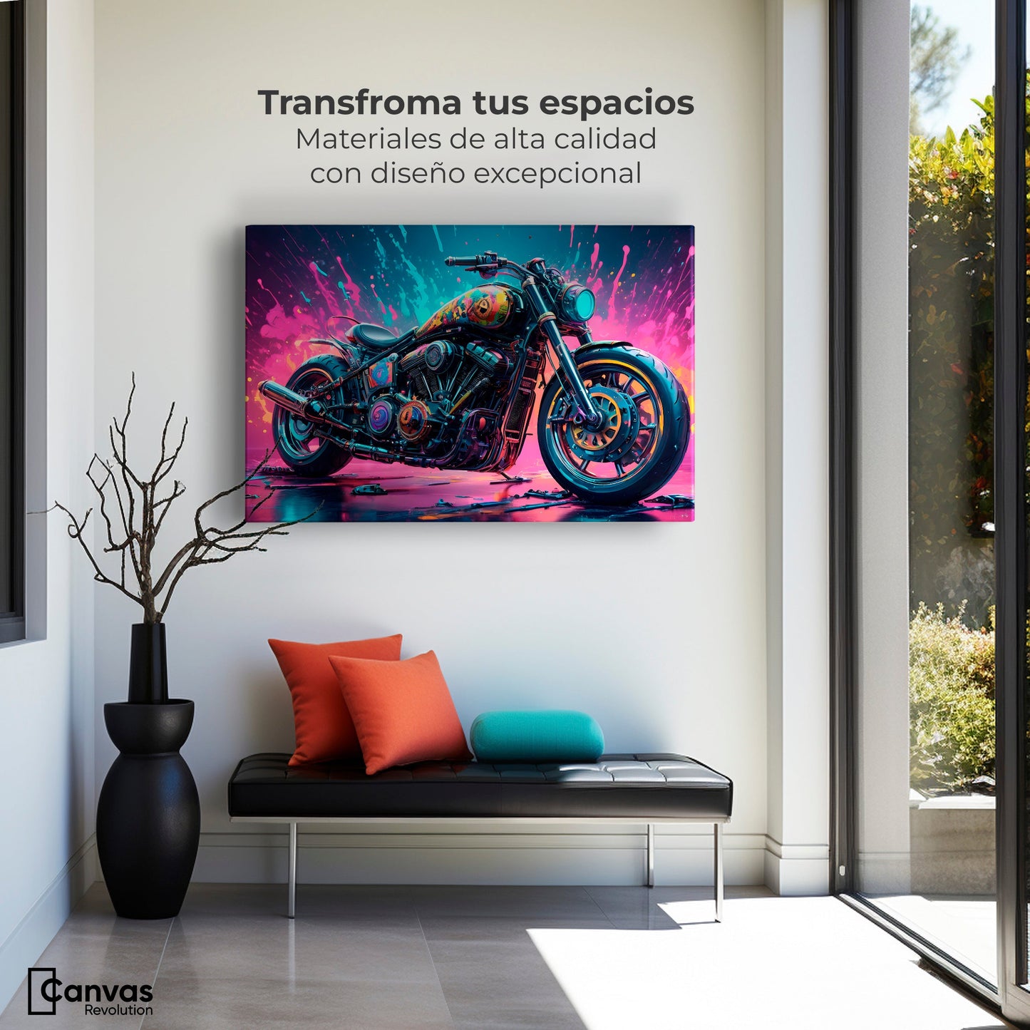 Cuadros Decorativos Canvas Revolution | Sueno Motorizado | Montaje1
