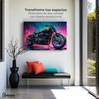Cuadros Decorativos Canvas Revolution | Sueno Motorizado | Montaje1