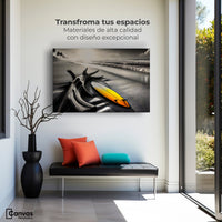 Cuadros Decorativos Canvas Revolution | Surf Al Amanecer | Montaje1