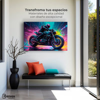 Cuadros Decorativos Canvas Revolution | Velocidad Luminosa | Montaje1