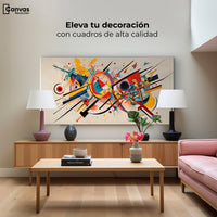 Cuadros Decorativos Canvas Revolution | Abstraccion Moderna | Montaje2