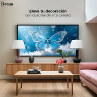 Cuadros Decorativos Canvas Revolution | Alas De Diamante | Montaje2