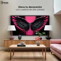 Cuadros Decorativos Canvas Revolution | Alas De Esperanza | Montaje2