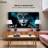 Cuadros Decorativos Canvas Revolution | Aqua En El Rostro | Montaje2
