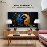 Cuadros Decorativos Canvas Revolution | Armonia Yin Yang | Montaje2