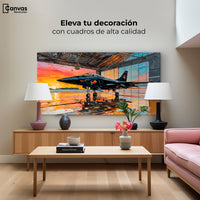 Cuadros Decorativos Canvas Revolution | Base Aerea Ocaso | Montaje2