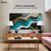 Cuadros Decorativos Canvas Revolution | Belleza Abstracta | Montaje2