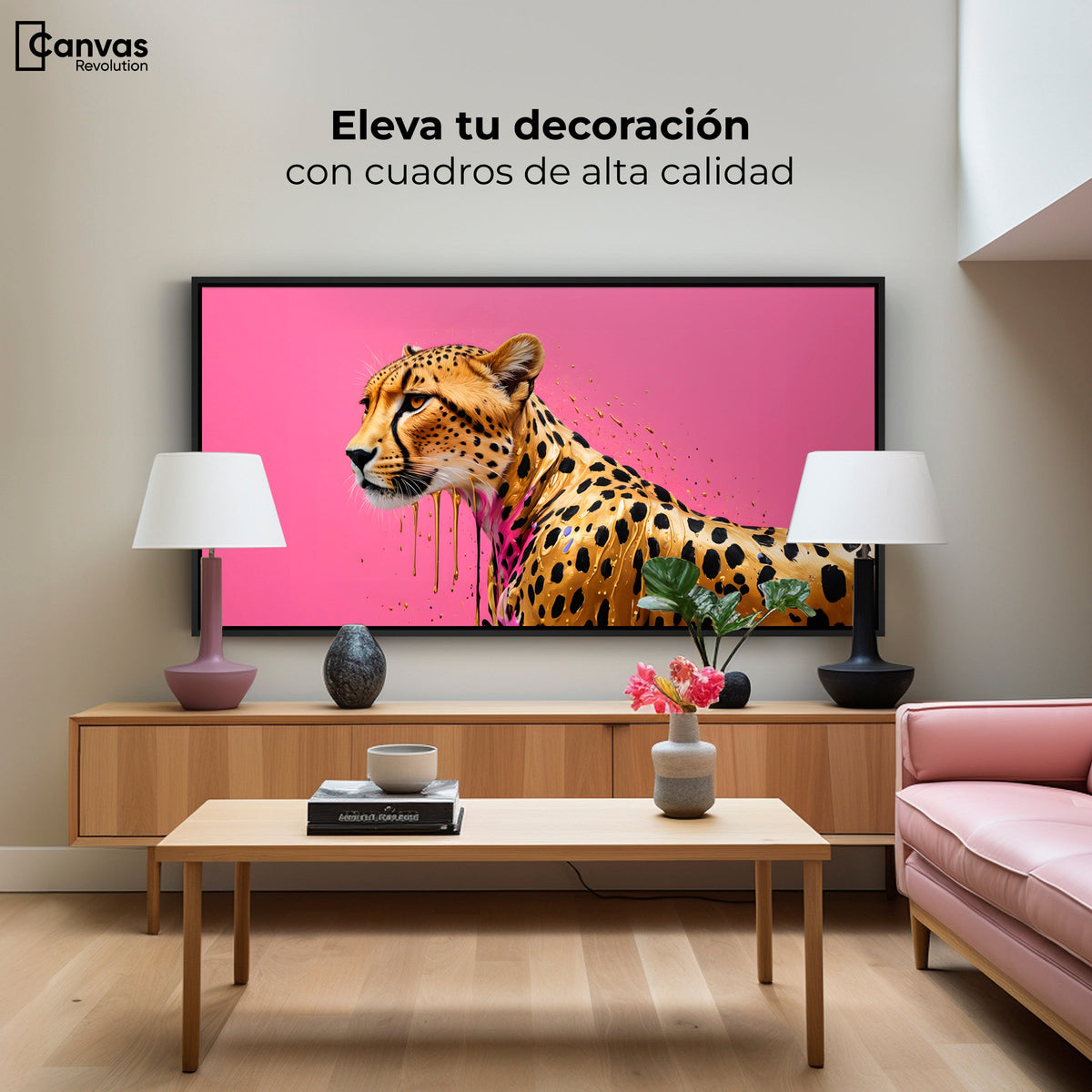 Cuadros Decorativos Canvas Revolution | Belleza Brillante | Montaje2