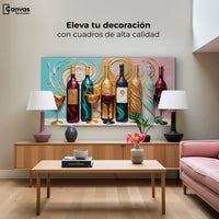 Cuadros Decorativos Canvas Revolution | Botella De Suenos | Montaje2