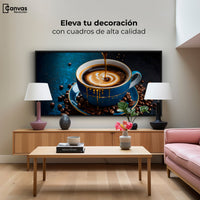 Cuadros Decorativos Canvas Revolution | Cafe Armonioso | Montaje2