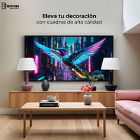 Cuadros Decorativos Canvas Revolution | Colibri Estelar | Montaje2