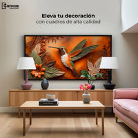Cuadros Decorativos Canvas Revolution | Colibri Sublime | Montaje2